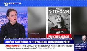 "La mort n'est pas du tout une frontière infranchissable": Amélie Nothomb est l'invitée de BFMTV