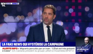 Christophe Castaner: "Je crains une campagne assez pourrie qui se construise sur de fausses informations" sur les réseaux sociaux
