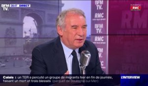 François Bayrou: "On doit n'avoir peur de personne"