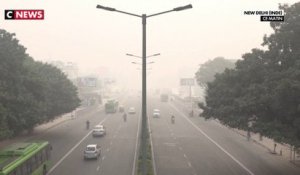 Un épais brouillard de pollution étouffe l'Inde