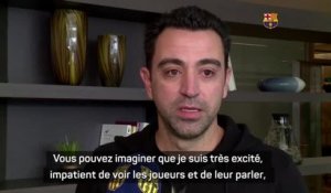 Barcelone - Xavi : "C'est un rêve qui se réalise pour moi"