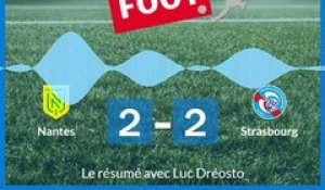 Revivez les buts de la rencontre FC Nantes - Racing Club de Strasbourg
