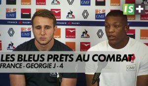 Les Bleus du XV prêts au combat