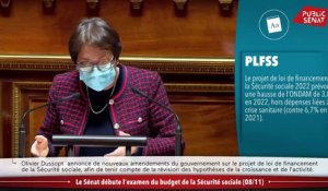 Le Sénat entame l'examen du budget de la sécurité sociale           - En Séance au Sénat (21/10/2021)