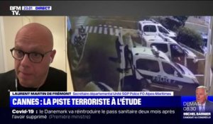 Cannes: "C'est une fois que l'individu a été neutralisé qu'il a clairement dit qu'il avait fait ça 'au nom du prophète'", selon Laurent Martin de Frémont (Unité SGP Police FO)