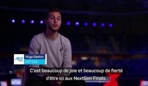 Masters NextGen - Gaston : "Tout faire pour remporter ce tournoi"