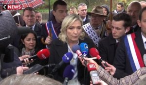 Marine Le Pen : «Il faut reconstruire ce qui a été posé par le Général De Gaulle»