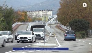 Reportage - Le pont Esclangon rouvert