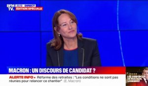 Ségolène Royal sur l'allocution d'Emmanuel Macron: "Il y a une utilisation d'un moment solennel qui est normalement réservé aux grandes crises"