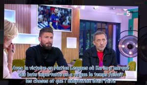 Olivier Giroud - sa mise au point sur Karim Benzema et leur rivalité prétendue dans C à vous