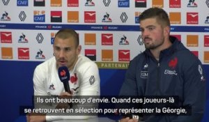XV de France - Villière : "La Géorgie est une étape pour être prêt face aux Blacks"
