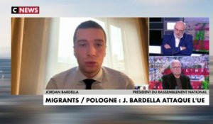 Jordan Bardella : «La sécurité des miens et des peuples d'Europe passe avant toute chose»