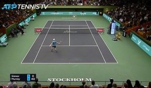 Stockholm - Murray s'offre Sinner