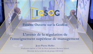 L’avenir de la régulation de l’enseignement supérieur de management [Jean-Pierre Helfer]