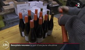 Beaujolais nouveau : le pari d'Anaïs Pertuizet, jeune viticultrice de 26 ans