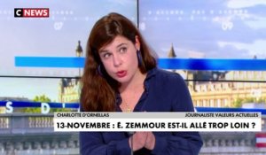 Charlotte d'Ornellas à propos de François Hollande et des attentats du 13-Novembre : «Qu’il ait pris le risque de faire venir des terroristes en accueillant tous ces migrants c’est factuel»