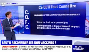 Covid-19: la France pourrait-elle reconfiner seulement les non-vaccinés ?