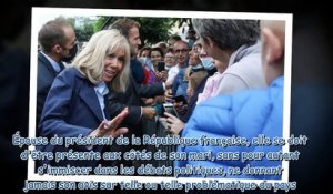 Brigitte Macron - cette habitude qu'elle a prise depuis son arrivée à l'Élysée