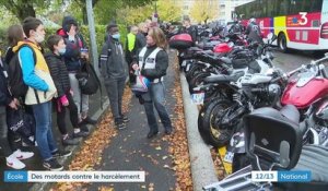 Calvados : des motards se mobilisent pour soutenir des enfants victimes de harcèlement scolaire