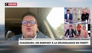 Willy Schraen : «Ce sont des gens qui ne sont pas armés»