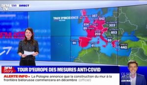 Nouvelle vague de Covid-19: Tour d'Europe des mesures de restrictions