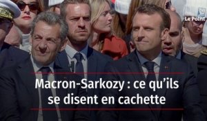 Macron-Sarkozy : ce qu’ils se disent en cachette