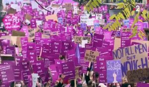 Violences faites aux femmes : des centaines de milliers de manifestants dans plusieurs villes françaises