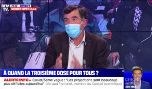 Covid-19: Arnaud Fontanet appelle les gens qui ont des comorbidités à "aller faire leur dose de rappel"