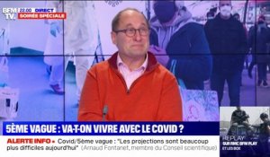 Covid-19: "Les vagues sont des évolutions classiques des pandémies", explique Jean-François Timsit