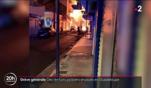 Grève générale en Guadeloupe : le gouvernement envoie des renforts policiers à Pointe-à-Pitre