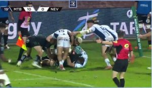 PRO D2 - Résumé US Montauban-USON Nevers: 33-17 - J11 - Saison 2021/2022