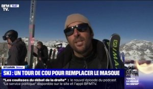 Le tour de cou anti-Covid devient un accessoire incontournable dans les stations de ski