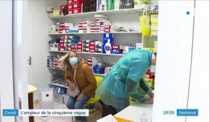 Covid-19 : la France fait face à une cinquième vague de contaminations