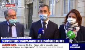 Incident OL-OM: Gérald Darmanin annonce une nouvelle réunion dans 15 jours "pour changer les règlements"