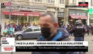 Face à la rue - Des dizaines de manifestants d'ultra gauche tentent de perturber l'émission en direct sur CNews depuis Lyon avec Jordan Bardella et Jean-Marc Morandini - VIDEO