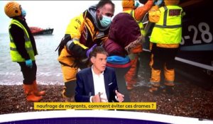 Mesures de restrictions sanitaires, naufrage d'un bateau de migrants à Calais, campagne d'Anne Hidalgo... Le "8h30 franceinfo" d'Olivier Faure