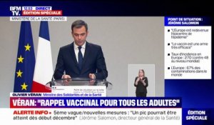 Covid-19: Olivier Véran assure que "nous avons suffisamment de vaccins"