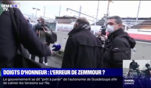 Le silence d'Éric Zemmour après son échange de doigts d'honneur à Marseille