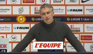 Dall'Oglio : « Il nous a manqué un but » - Foot - L1 - Montpellier