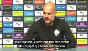 13e j. - Guardiola : “Aymeric Laporte joue très bien”