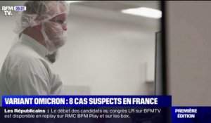 Variant Omicron: 8 cas suspects détectés en France