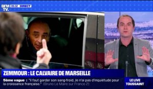 Éric Zemmour: le fiasco de son déplacement à Marseille et le majeur levé font tache