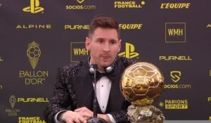 Ballon d’Or - Messi : "Je ne sais pas si ce record sera battu un jour"