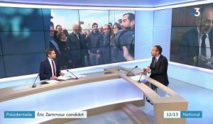 Présidentielle 2022 : l'officialisation d'Éric Zemmour peut-elle relancer la popularité du candidat ?