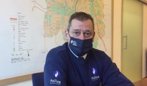 Olivier Libois, chef de corps de la police de Namur, répond au sentiment d'insécurité à Namur