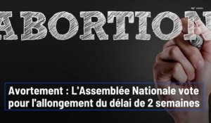 Avortement : L'Assemblée Nationale vote pour l'allongement du délai de 2 semaines