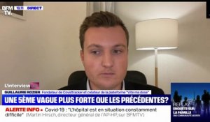 Guillaume Rozier: "Plus d'un million de créneaux de vaccination sont disponibles à la réservation" sur "Vite ma dose"