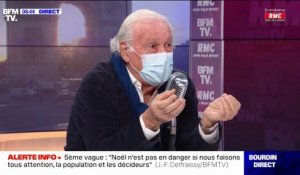 Jean-François Delfraissy: "Les non-vaccinés ont dix fois plus de risques de décéder et d'aller en réanimation par rapport aux vaccinés"