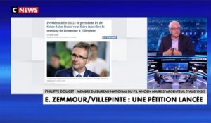 Philippe Doucet : «Éric Zemmour se combat sur le plan des idées. Il faut que la gauche se réveille et qu'elle soit dans la confrontation avec Éric Zemmour»
