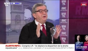 Jean-Luc Mélenchon se dit favorable à l'inéligibilité des personnes condamnées pour incitation à la haine raciale